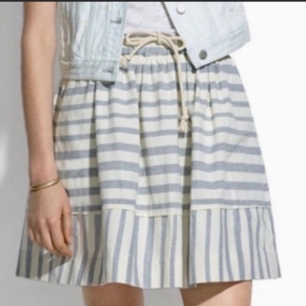 Madewell Nautical Skirt